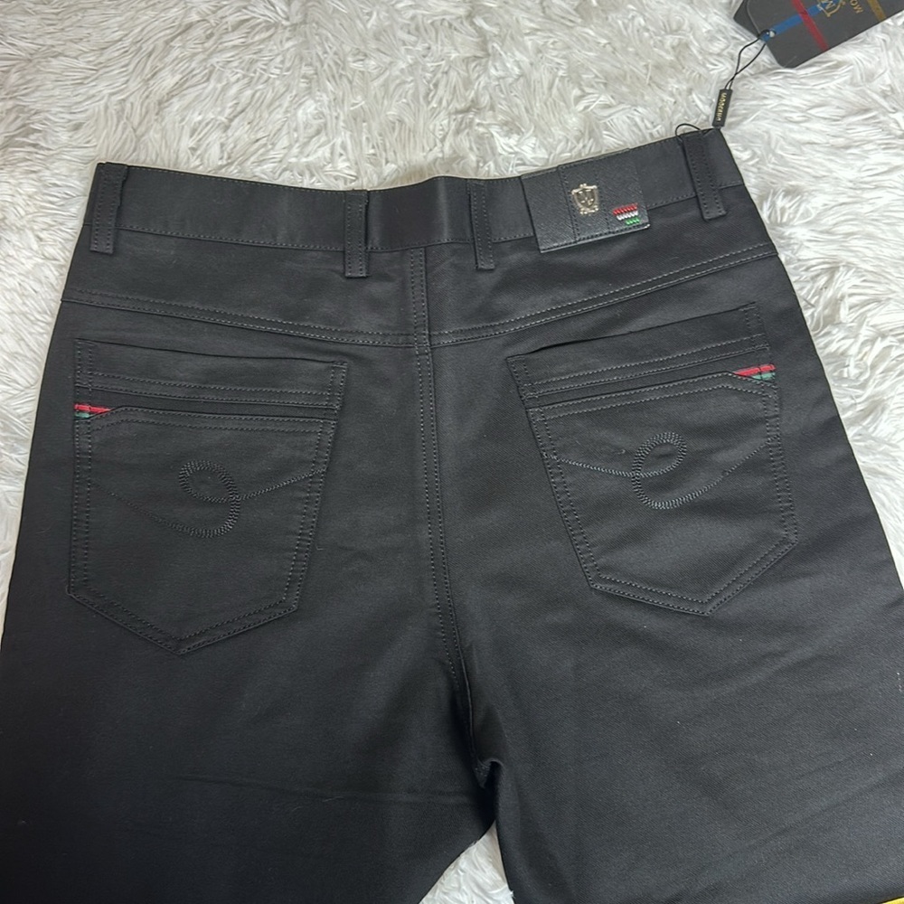 NWT Moderno Signature Black Jeans (Pants) 32x33 - Picture 6 of 10